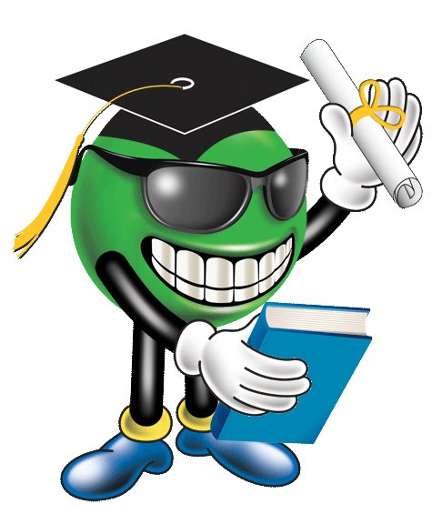 Grinning Green Face